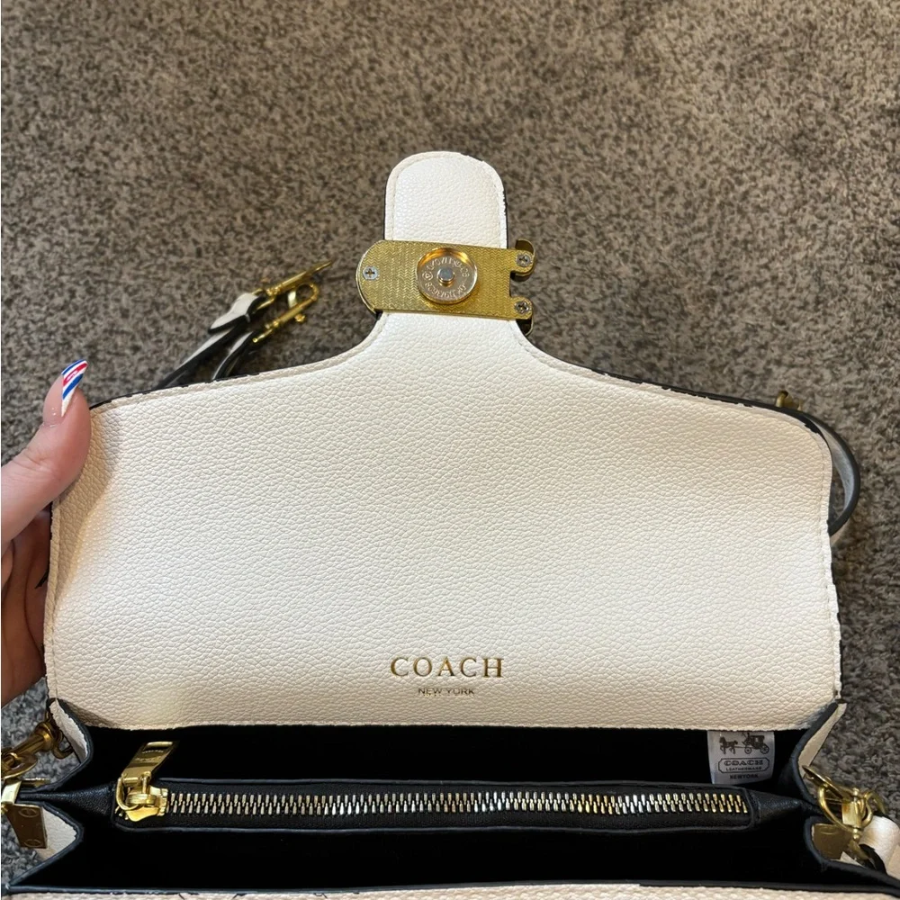 White Tabby Purse
